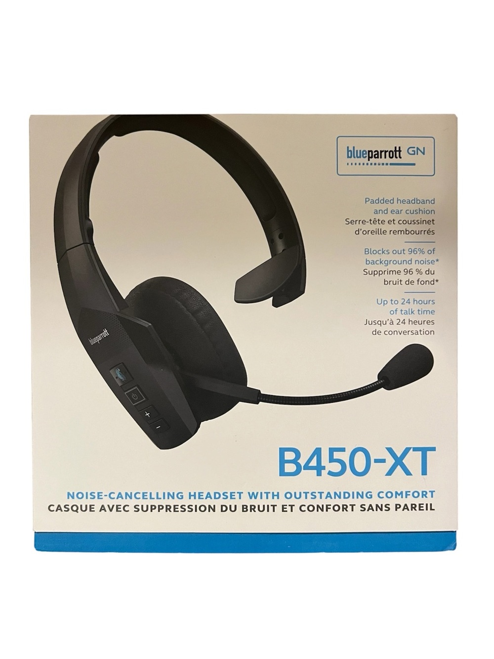 Parrot B450-XT Headset in Black and Blue